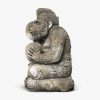 1I805005 Bali Monkey Statue Stone (5)