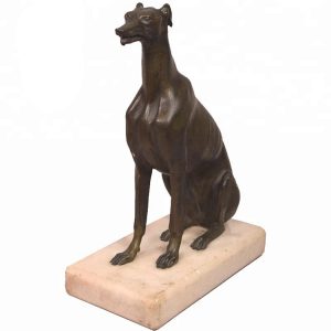 1J208014 Life Size Dog Statue Resin (3)