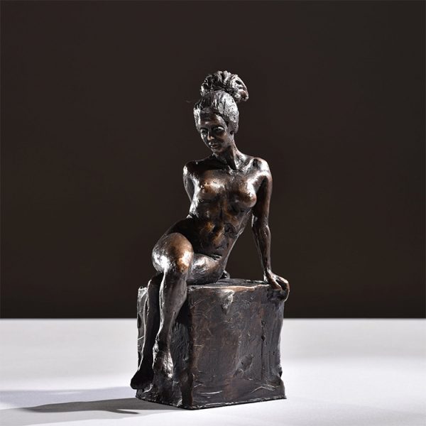 1JA16004 Nude Woman Statue Bronze Design (3)