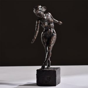 1JA16005 Naked Lady Statue Bronze (1)
