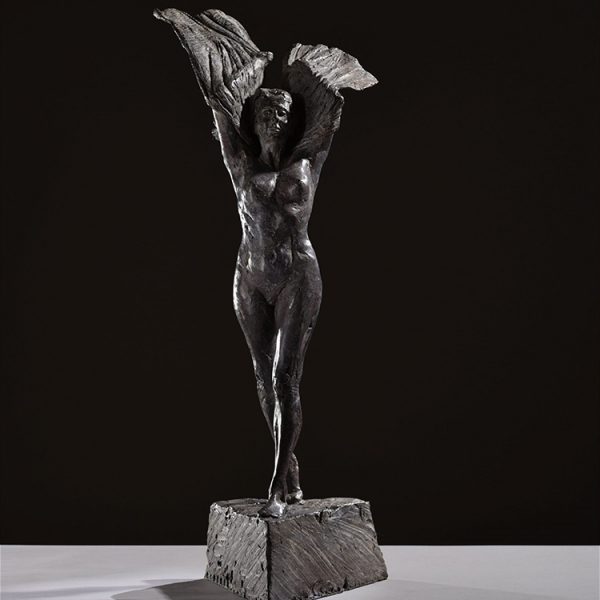 1JA16007 Naked Woman Sculpture Bronze (2)