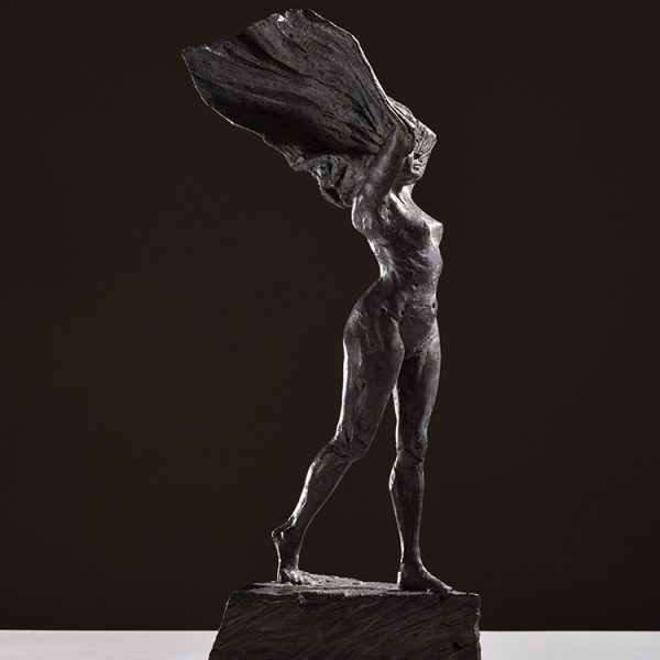 1JA16007 Naked Woman Sculpture Bronze (3)
