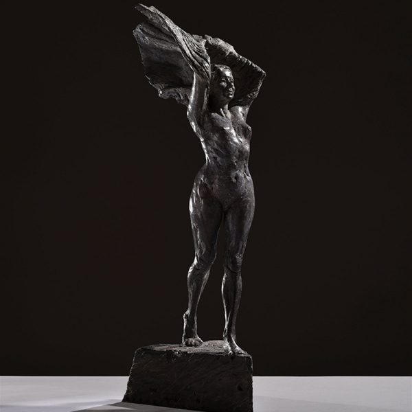 1JA16007 Naked Woman Sculpture Bronze (6)
