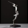1JA19002 Swift Sculpture Silver Bronze (4)