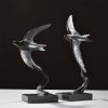 1JA19004 Swallow Sculpture Bronze China Maker (2)