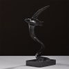 1JA19004 Swallow Sculpture Bronze China Maker (4)