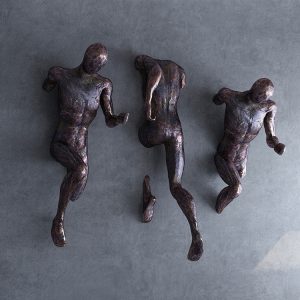 1K908003 Sculptures modernes Running Man (6)