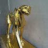1K909003 Gold Cheetah Statue Customized (2)