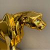1K909003 Gold Cheetah Statue Customized (3)