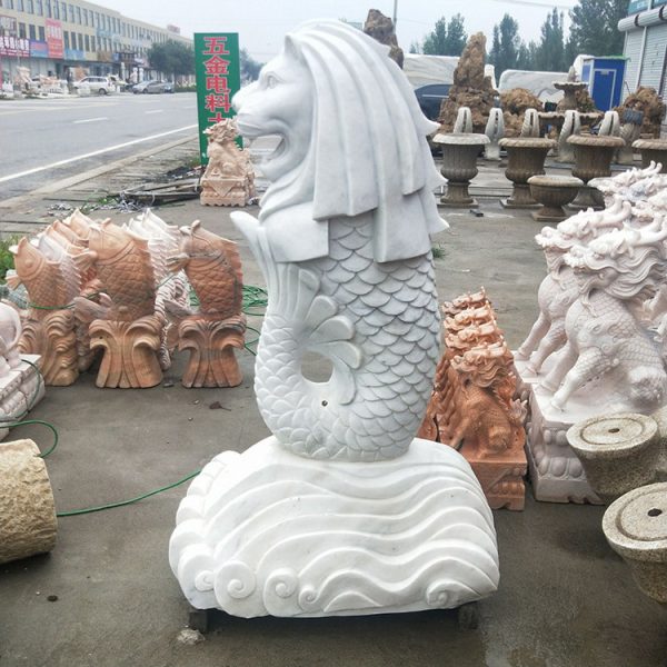 1K929003 Merlion Sculpture Stone China Maker (2)
