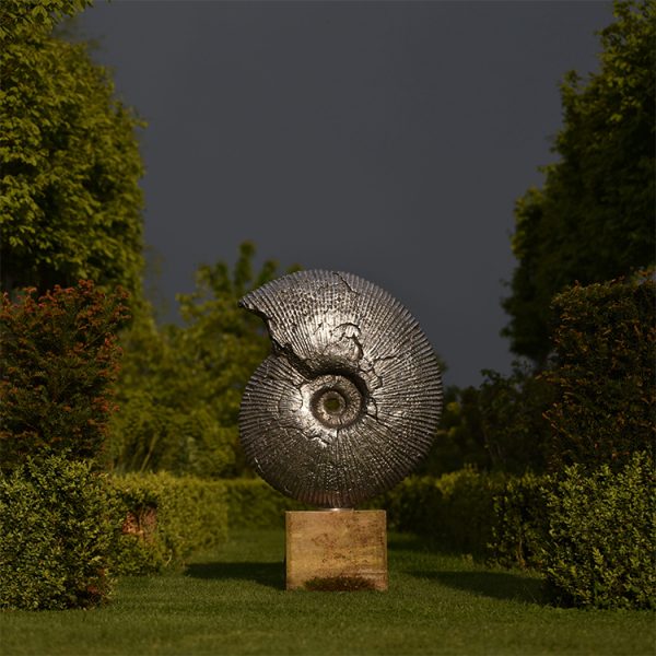 1JA21007 Ammonite Sculpture Garden Ornament Sale (8)