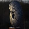 1JA21008 Ammonite Statue Garden Metal Decor (4)