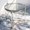 1L610054 Round Glass Side Table China Vendor (13)