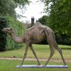 1JB12004 LIfe Size Camel Statue Garden (4)