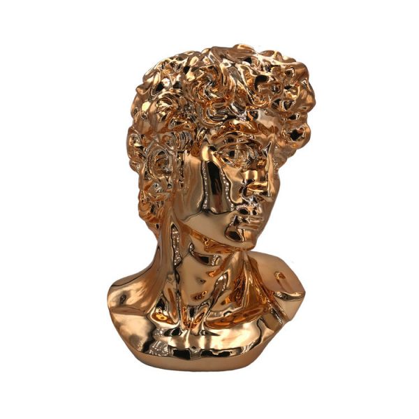 1JB13005 Статуя головы Давида Домашний декор (2)