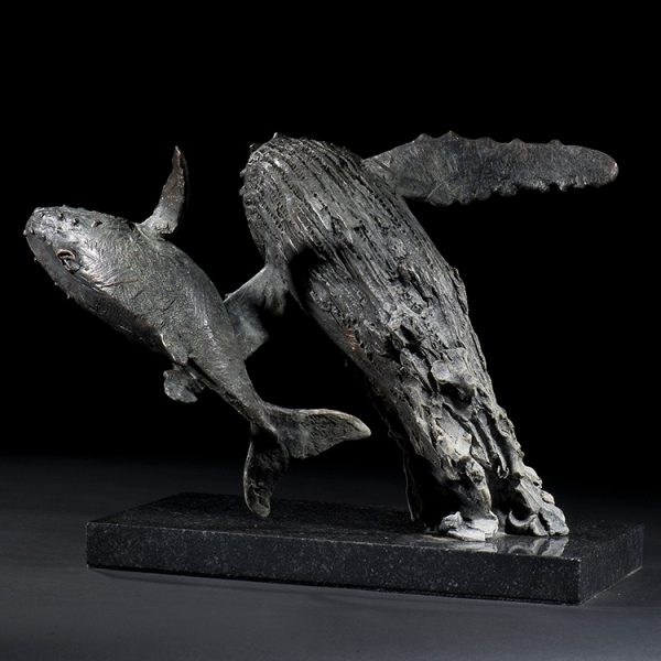 1JB18006 Bronze Humpback Whale Sculpture Maker (2)