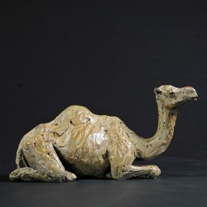 1JB18008 Camel Sculpture Bronze China Maker (1)