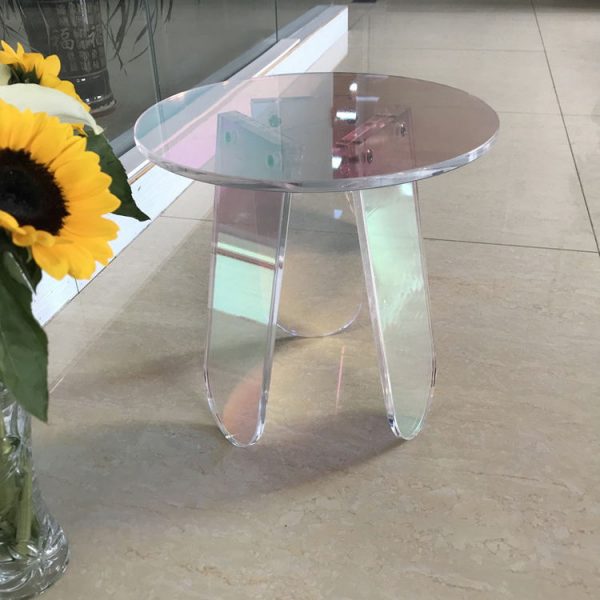 1L610036 Round Lucite Coffee Table Factory (13)