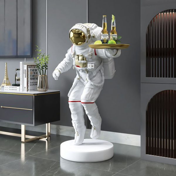 1L610044 Astronaut Statue Life Size Fiberglass (18)