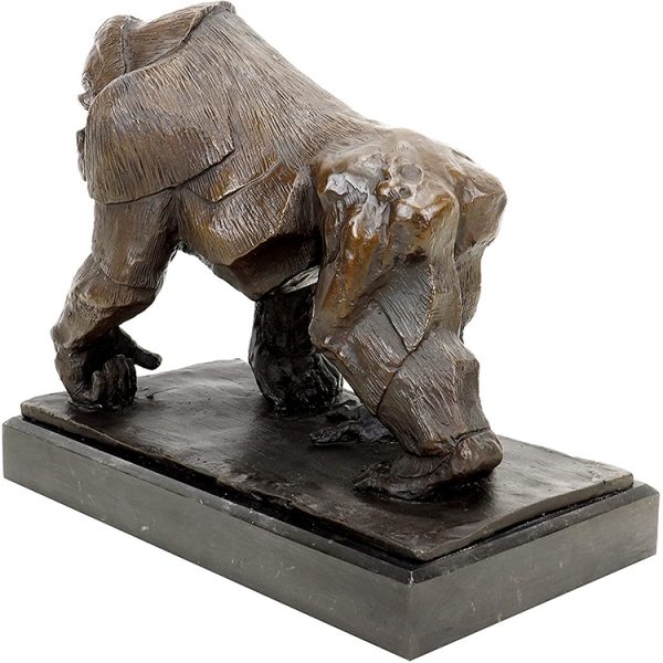 1L308001 Bronze Gorilla Sculpture China Maker (5)