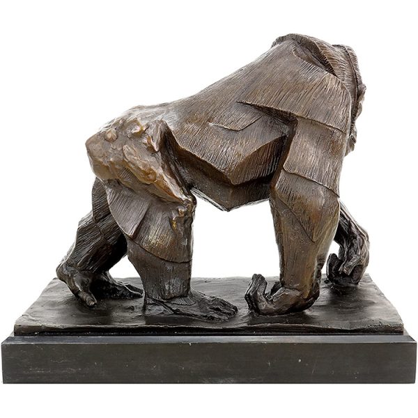 1L308001 Bronze Gorilla Sculpture China Maker (6)
