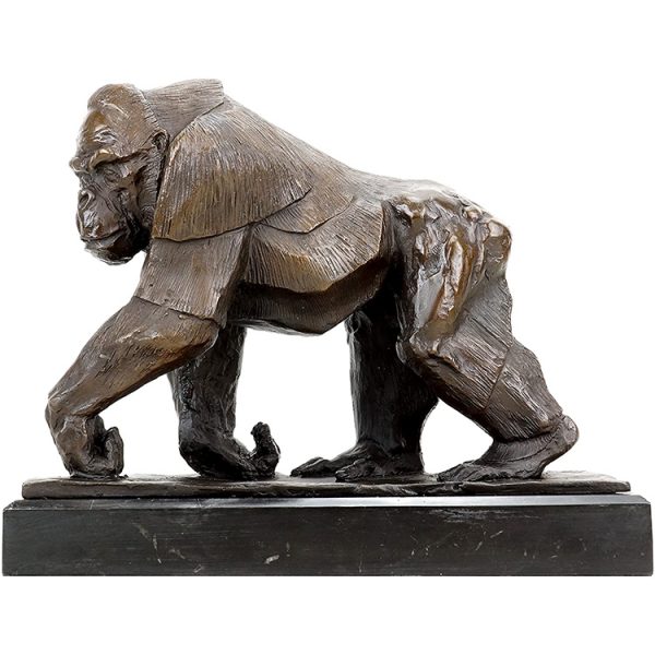 1L308001 Bronze Gorilla Sculpture China Maker (7)