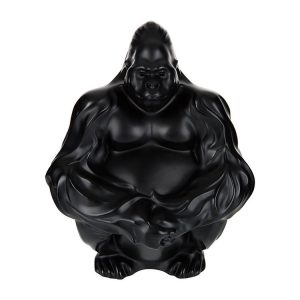 1L308001 Бронзовая скульптура гориллы Китайский производитель (3)