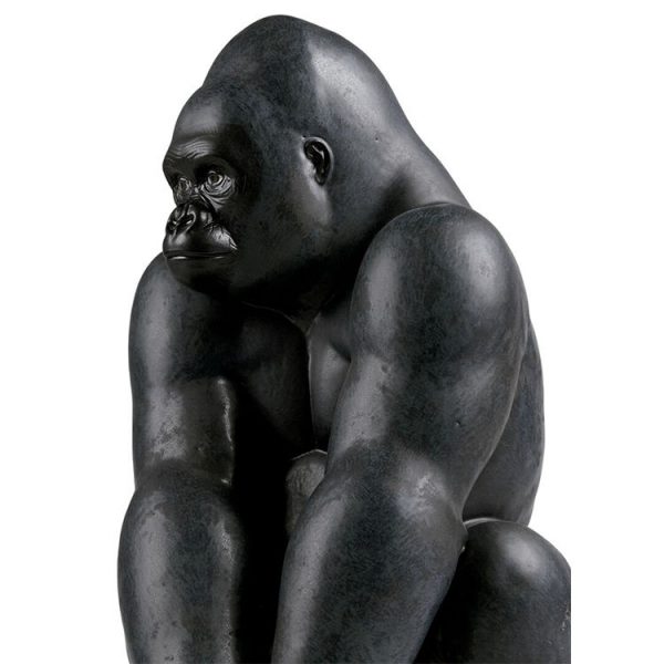 1L308006 Fiberglass Gorilla Statue China Supplier (3)