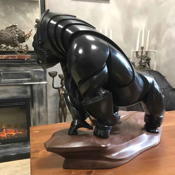 1L308007 Metal Gorilla Sculpture China Maker (9)