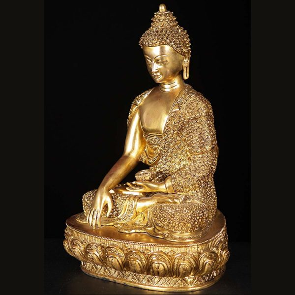BS04003 Brass Buddha Statue 2 Feet Factory (11)