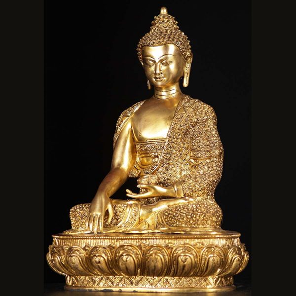 BS04003 Brass Buddha Statue 2 Feet Factory (3)