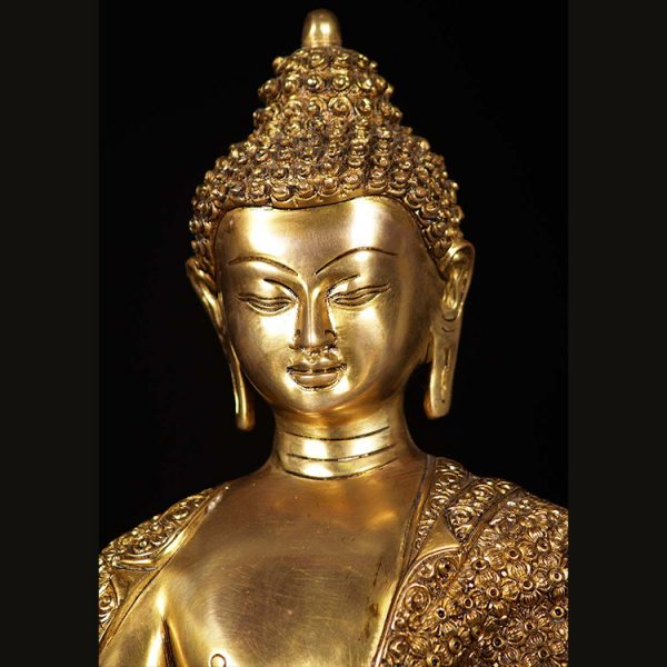 BS04003 Brass Buddha Statue 2 Feet Factory (9)