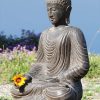 BS04004 Varada Mudra Buddha Statue Garden (3)