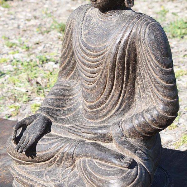 BS04004 Varada Mudra Buddha Statue Garden (6)
