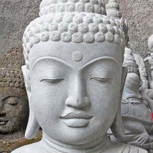 Фабрика резных каменных голов Будды (1)