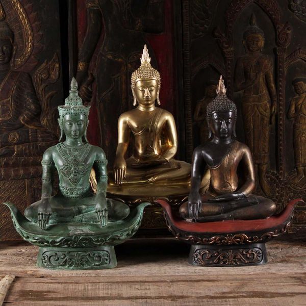 LS0104 Buddhastatue Messing Brass Buddha Statue Factory (3)