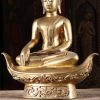 LS0104 Buddhastatue Messing Brass Buddha Statue Factory (5)