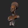 1L315002 Dekofiguren Afrikanisch African Woman Statue (4)