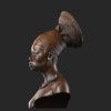 1L315002 Dekofiguren Afrikanisch African Woman Statue (5)