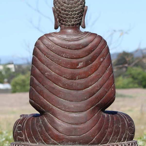 LS0108 Meditating Buddha Statue For Garden (15)
