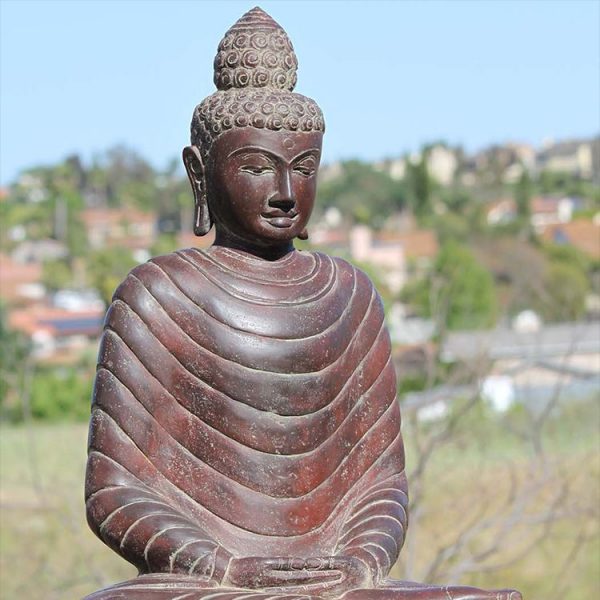 LS0108 Meditating Buddha Statue For Garden (9)