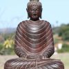 LS0108 meditating buddha statue for garden (1)