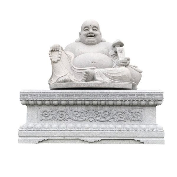 1JC17001 Maitreya Bodhisattva Statue Stone (10)