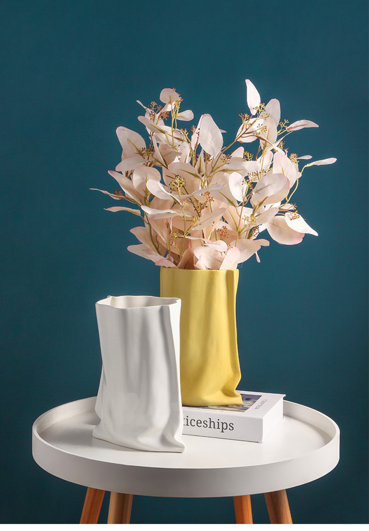 1JC21202 Morandi Ceramics Flower Vase Factory Detail (14)