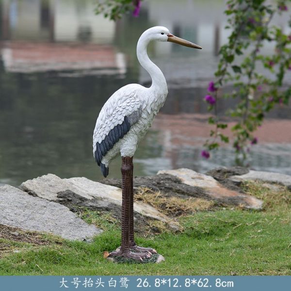 ZZB26010 large outdoor crane statues factory (7)