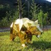 1L811006 Stainless Steel Art Bear Statue (1)