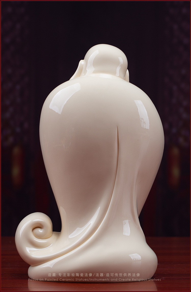 1L919003 Ceramic Laughing Buddha Statue Sale (5)