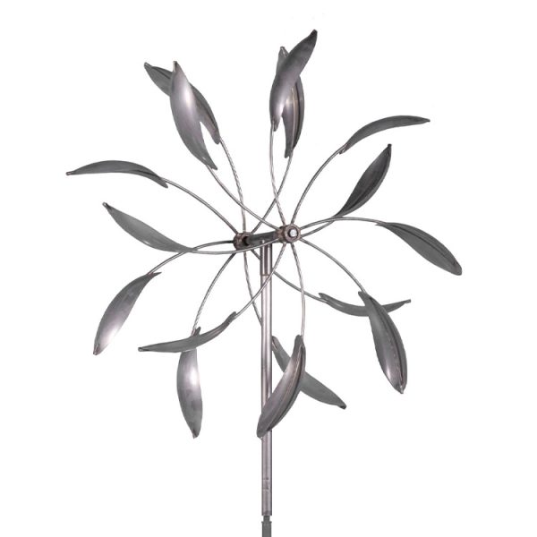 1L905001 Stainless Steel Kinetic Wind Sculpture