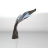 1LC23003 Fish Tail Sculpture Stainless Steel (3)