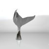 1LC23003 Fish Tail Sculpture Stainless Steel (4)